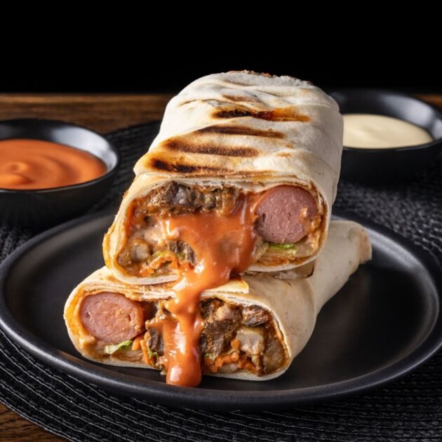 Beef & Sausage Shawarma