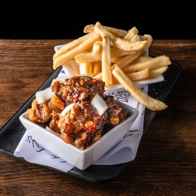 Asun with Fries