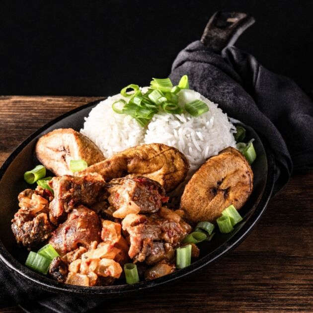 Asun with Rice